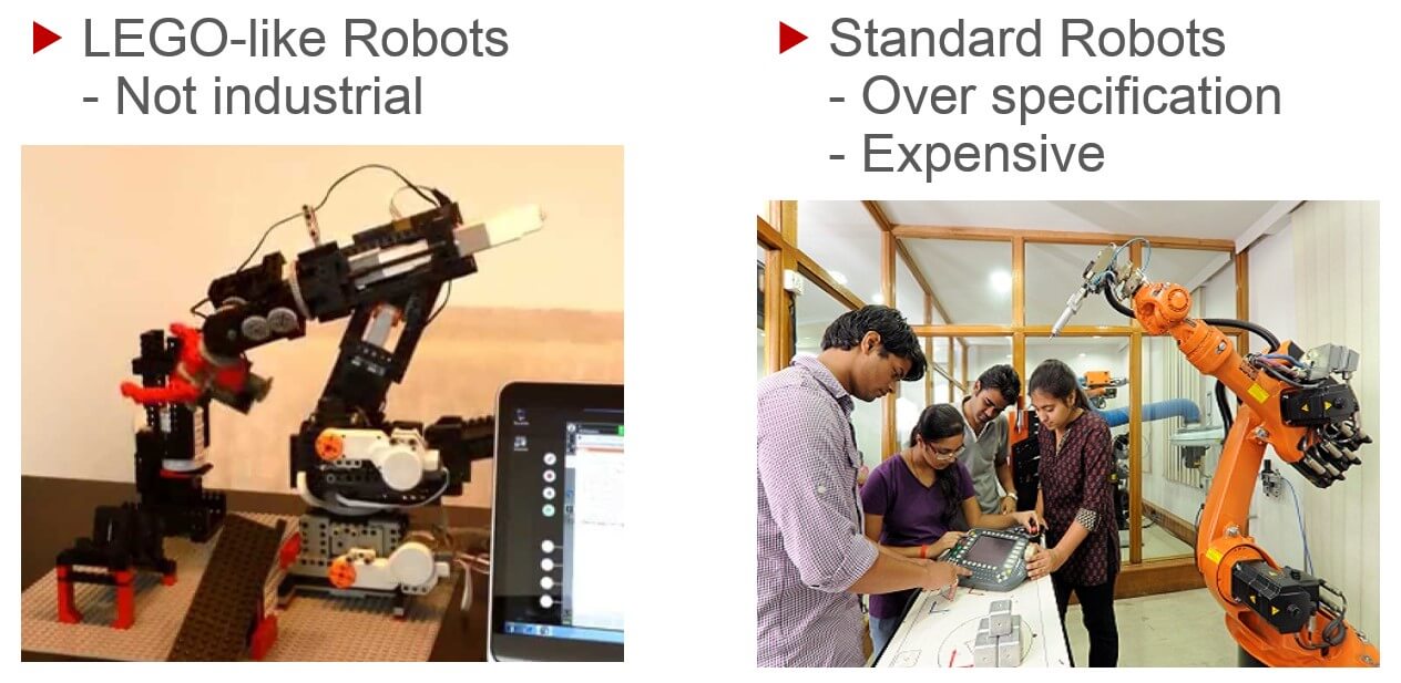 乐高机器人及标准工业机器人对比